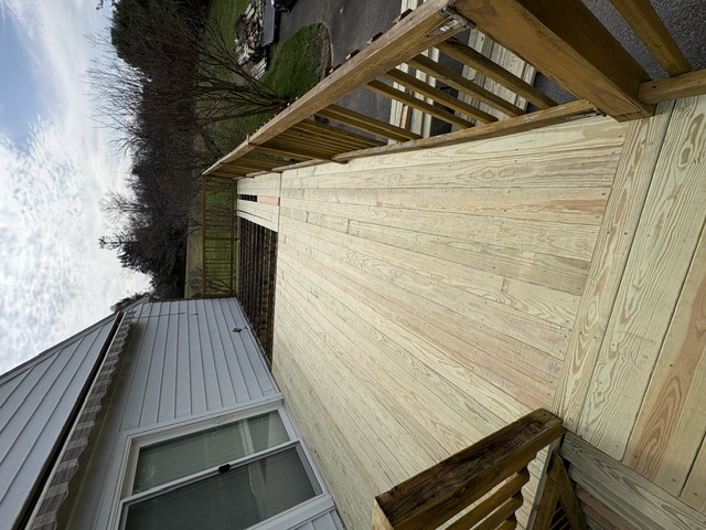 Deck Almost Finished