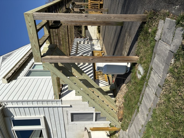 Deck Halfway Complete
